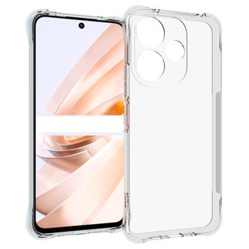 Xiaomi Poco M6 Plus Wstrząsoodporne Etui z TPU - Przezroczyste