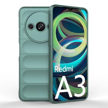 Xiaomi Redmi A3 Etui z TPU Rugged - Zieleń