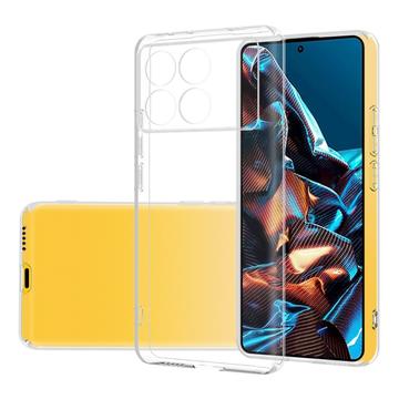 Xiaomi Redmi K70/K70 Pro/Poco F6 Pro Antypoślizgowe Etui z TPU - Przezroczysty