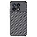 Xiaomi Redmi K70/K70 Pro/Poco F6 Pro Etui z TPU Beetle Włókno Węglowe - Czarne