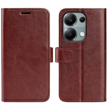 Etui z Portfelem do Xiaomi Redmi Note 13 Pro 4G/Poco M6 Pro z Magnetycznym Zamknięciem