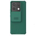 Xiaomi Redmi Note 13 Pro/Poco X6 Nillkin CamShield Prop Hybrydowe Etui - Zieleń