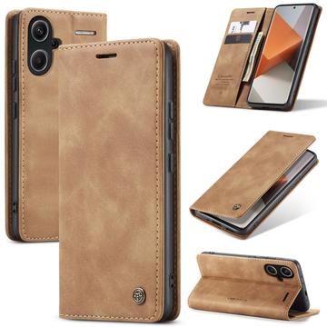 Xiaomi Redmi Note 13 Pro+ Etui z Portfelem Caseme 013 - Brąz