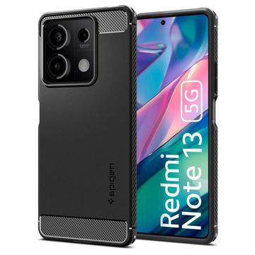 Xiaomi Redmi Note 13 Etui Spigen Rugged Armor z TPU - Czerń