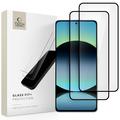 Hartowane szkło ochronne na ekran Xiaomi Redmi Note 14 4G/5G Tech-Protect Glass Fit+ - 2 szt. - Czarny