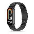 Pasek Xiaomi Smart Band 8/9 NFC Tech-Protect ze stali nierdzewnej - czarny