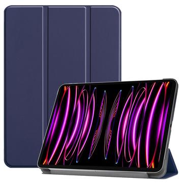 iPad Air 13 (2024) Inteligentne Etui Folio z Serii Tri-Fold - Błękit