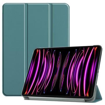 iPad Air 13 (2024) Inteligentne Etui Folio z Serii Tri-Fold - Zieleń