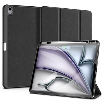 iPad Air 13 (2024) Zamykane Etui Smart Tri-Fold Dux Ducis Domo - Czarne