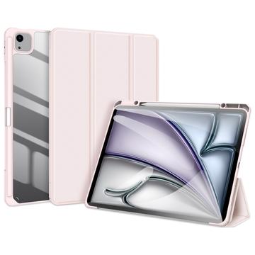 Etui Smart Folio Tri-Fold Dux Ducis Toby do iPad Air 13 (2024) - Jasny Róż