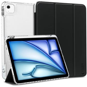 iPad Air 13 (2024) Etui Tech-Protect SmartCase Pen Tri-Fold Folio - Czerń / Transparentny