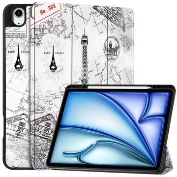 Etui Smart Folio iPad Air 13 (2025) z serii Tri-Fold - Wieża Eiffla