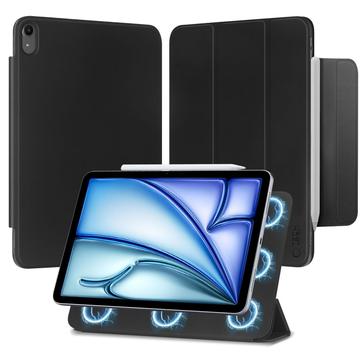 Etui Tech-Protect SmartCase Magnetic Tri-Fold Folio na iPada Air 2020/2022/2024 - czarne