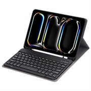 iPad Pro 11 (2024) Etui z Klawiaturą Bluetooth - Czarne