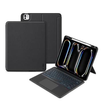 Etui z klawiaturą Bluetooth do iPada Pro 13 (2024) Tech-Protect SmartCase Mag Pen - czarne