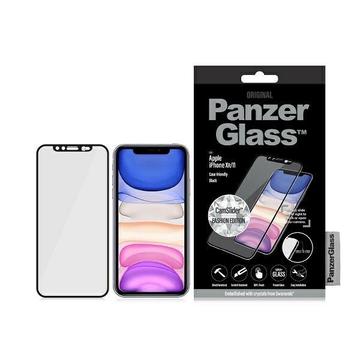 iPhone 11/XR PanzerGlass Case Friendly Swarovski CamSlider Zabezpieczenie Ekranu - Czarna Krawędź