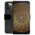 Etui Portfel Premium - iPhone 12 Pro Max - Mandala