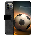 Etui Portfel Premium - iPhone 12 Pro Max - Piłka Nożna