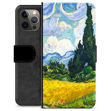 Etui Portfel Premium - iPhone 12 Pro Max - Cipreste