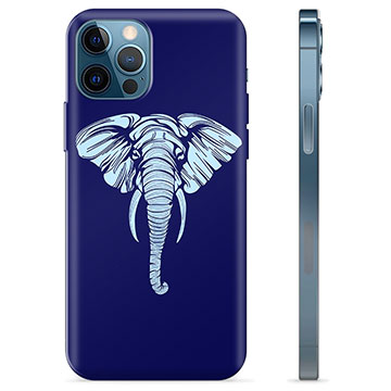 Etui TPU - iPhone 12 Pro - Słoń