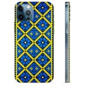 Etui TPU Ukraina - iPhone 12 Pro - Ornament