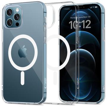 Etui Magnetyczny z TPU iPhone 12/12 Pro Tech-Protect FlexAir - przezroczyste