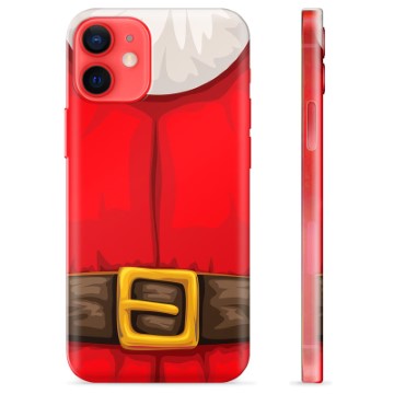 Etui TPU - iPhone 12 mini - Strój Mikołaja