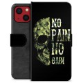 Etui Portfel Premium - iPhone 13 Mini - No Pain, No Gain