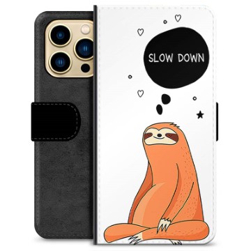 Etui Portfel Premium - iPhone 13 Pro Max - Slow Down