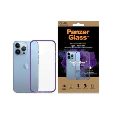 iPhone 13 Pro PanzerGlass ClearCase Antybakteryjne Etui - Fiolet / Przezroczysty