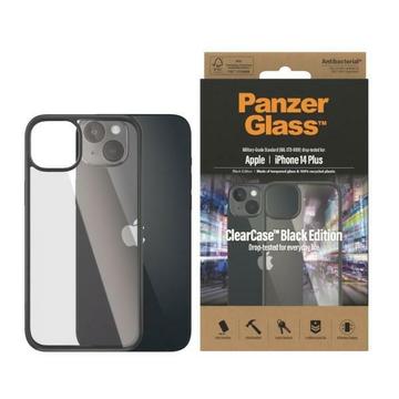 iPhone 14 Plus/15 Plus PanzerGlass ClearCase Antybakteryjne Etui - Czerń / Przezroczysty