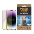 iPhone 14 Pro Max Szkło Hartowane PanzerGlass Ultra-Wide Fit Anti-Blue Light EasyAligner - Czarna Krawędź