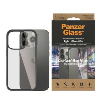 iPhone 14 Pro PanzerGlass ClearCase Antybakteryjne Etui - Czerń / Przezroczysty