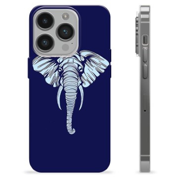 Etui TPU - iPhone 14 Pro - Słoń