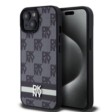 Etui DKNY Checkered Pattern and Stripe na iPhone\'a 15