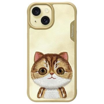 Etui Kot na iPhone 15 Nimmy Friends Big Eyed Pet 2.0