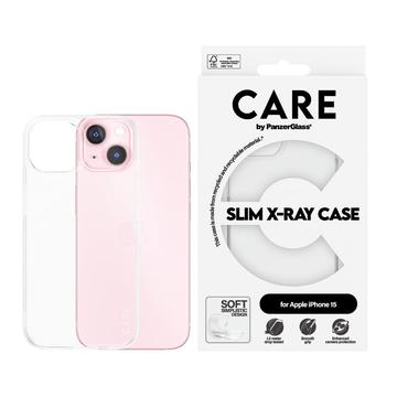 Etui iPhone 15 PanzerGlass Care Fashion Slim X-Ray - przezroczysty