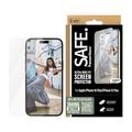 Ochraniacz ekranu iPhone 15 Plus/16 Plus PanzerGlass Safe Ultra-Wide Fit - 9H - przezroczysty