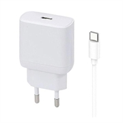 iPhone 15 Pro/15 Pro Max/16 Pro/16 Pro Max Ładowarka Beline PD 3.0 USB-C GaN - 30 W - biała