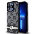 iPhone 15 Pro Etui DKNY Wzór w kratkę i paski