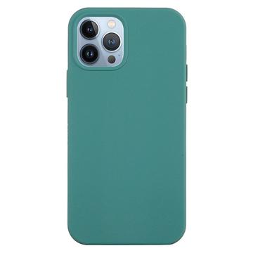 iPhone 15 Pro Etui z Ciekłego Silikonu - Zieleń