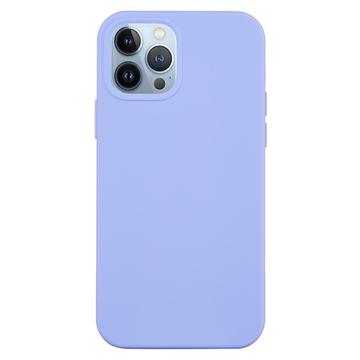 iPhone 15 Pro Etui z Ciekłego Silikonu - Fiolet