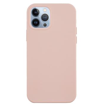 iPhone 15 Pro Max Etui z Ciekłego Silikonu - Róż