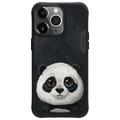 Etui Panda iPhone 15 Pro Max Nimmy Friends Big Eyed Pet 2.0 - czarny