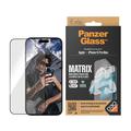 Ochraniacz ekranu iPhone 15 Pro Max PanzerGlass Matrix D3O UWF z zestawem AlignerKit - Czarna Krawędź