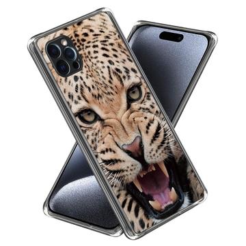 iPhone 15 Pro Max Stylish Ultracienkie Etui z TPU - Pantera