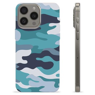 Etui TPU - iPhone 15 Pro Max - Niebieski Moro