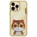 Etui Kot na iPhone 15 Pro Nimmy Friends Big Eyed Pet 2.0