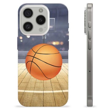 Etui TPU - iPhone 15 Pro - Koszykówka