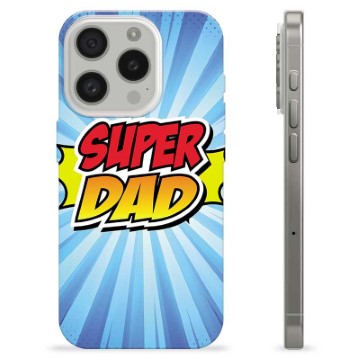 Etui TPU - iPhone 15 Pro - Super Dad